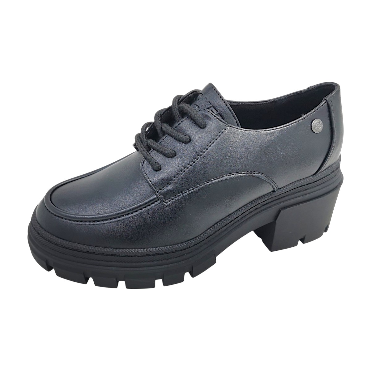Dockers by Gerli Damenschuhe Halbschuhe Slipper Schwarz Freizeit (schwarz 100, Gr. 1:36)