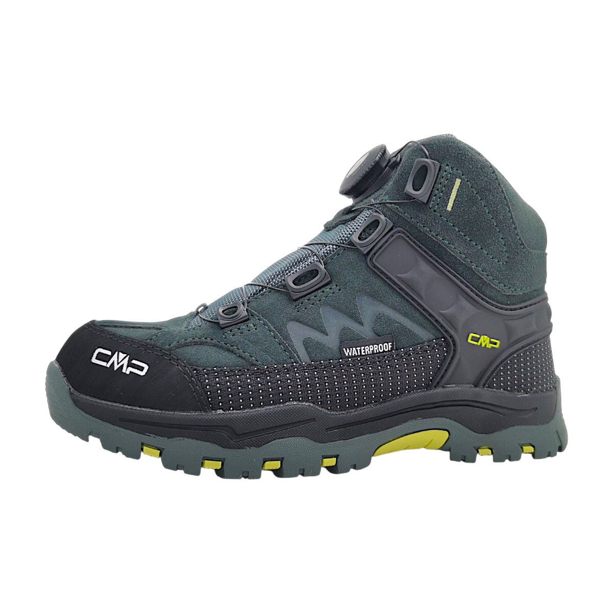 CMP Kids Kiruna Mid Fitgo WP 3Q56784-10FZ Grün jungle/cardamom 10FZ CMP Kids Kiruna Mid Fitgo WP 3Q56784-10FZ Grün jungle/cardamom 10FZ