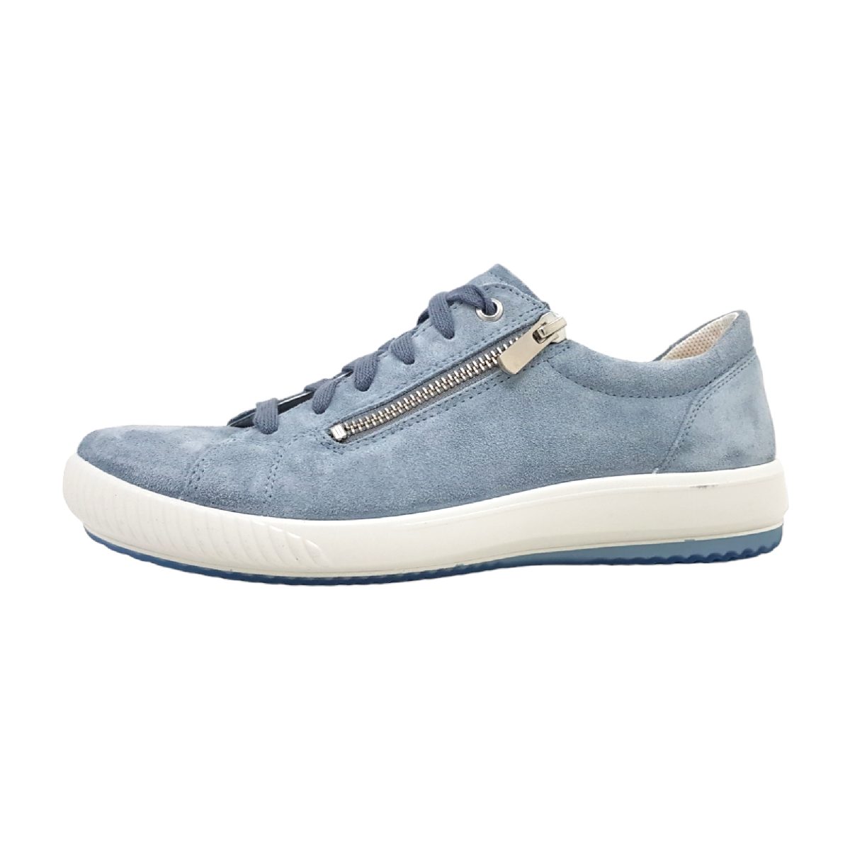 Legero Damenschuhe sportlicher Schnürer Blau Freizeit