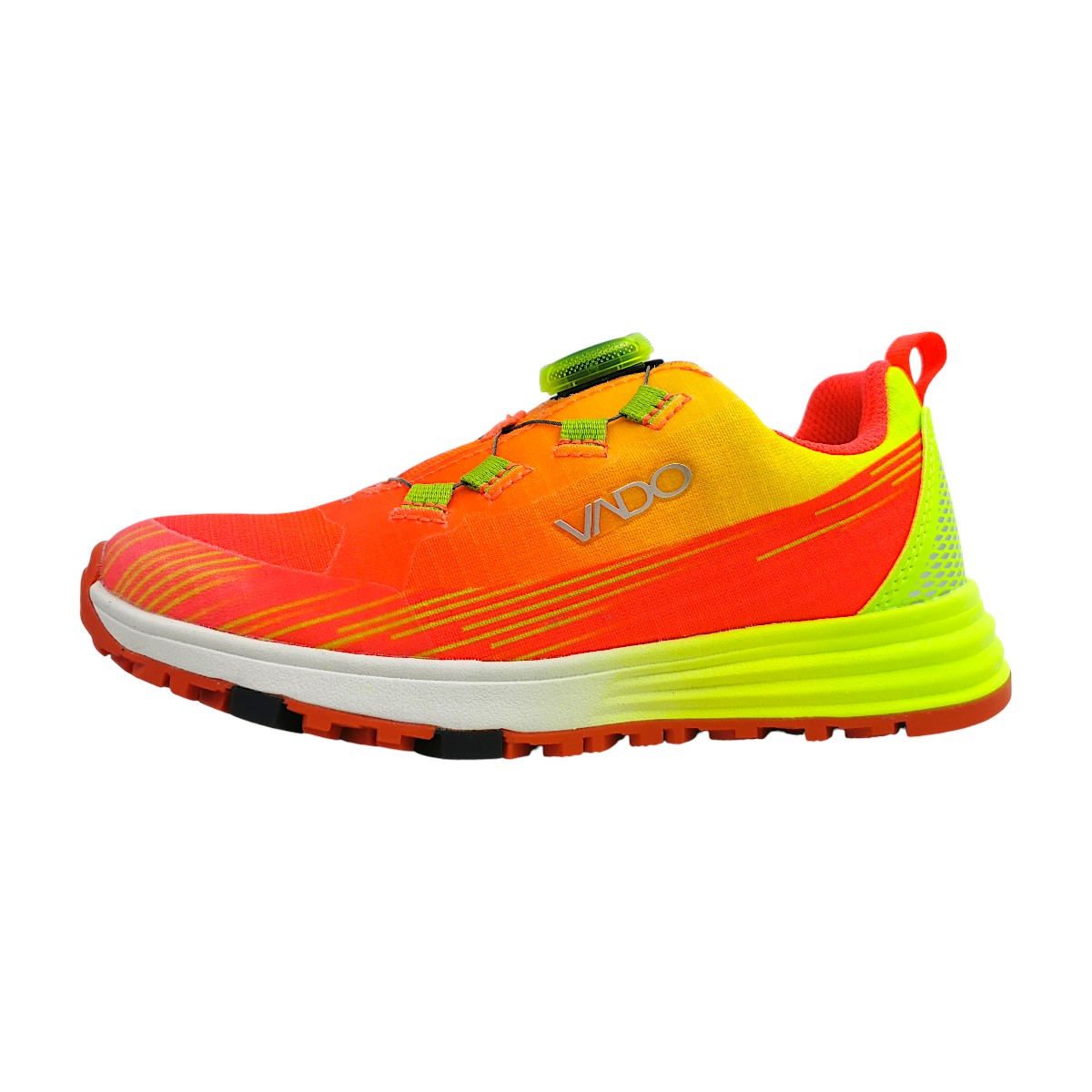 Vado Winner Lo Boa GTX Kinderschuhe Jungen Halbschuhe Wasserdicht Orange Freizeit