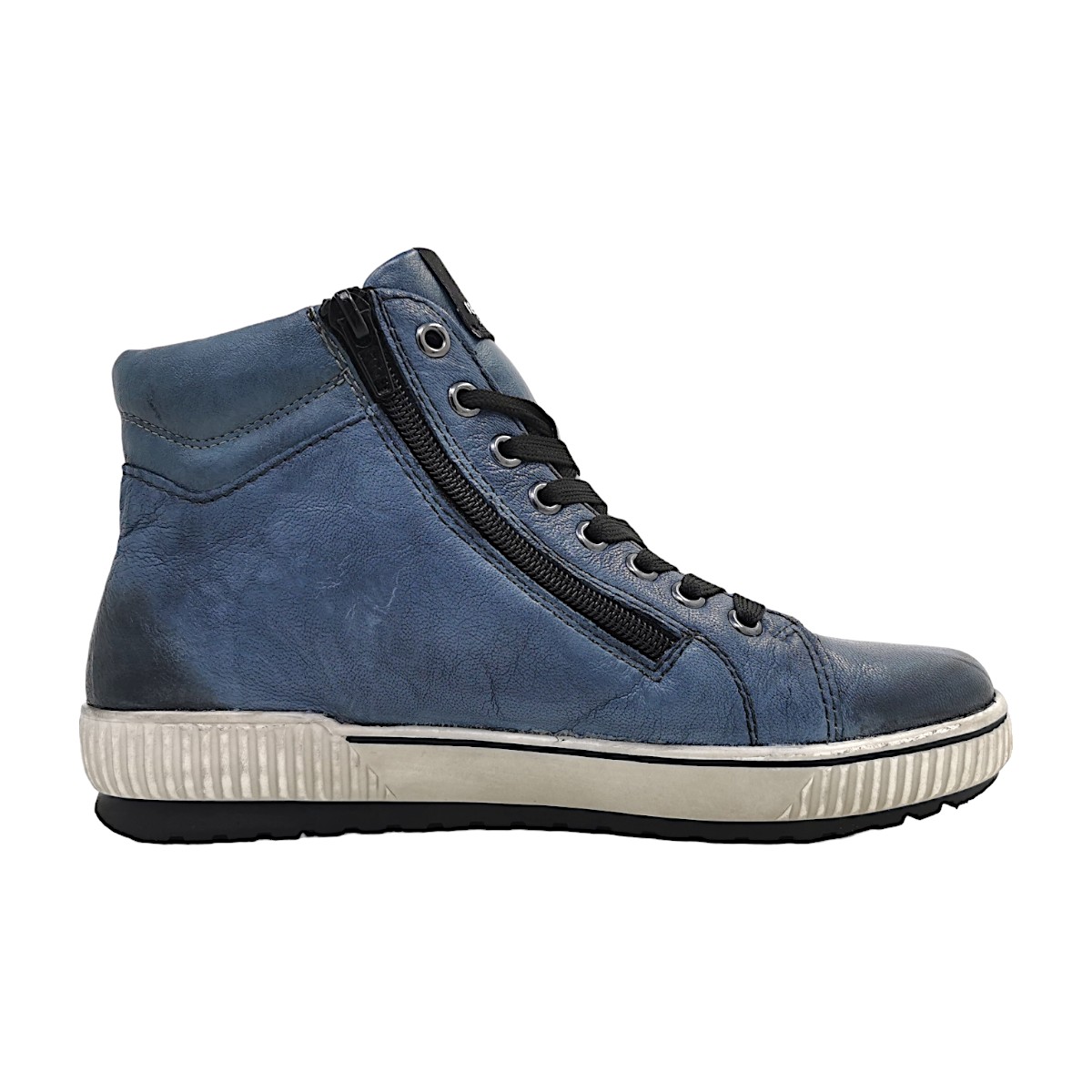 Remonte Damenschuhe Schnürstiefel Blau Freizeit Remonte Damenschuhe Schnürstiefel Blau Freizeit