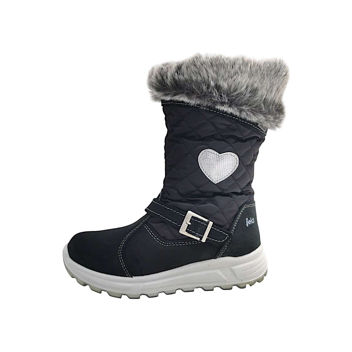 Jela Kinderschuhe Mädchen Reißverschluss Winterstiefel Schwarz Freizeit Jela Kinderschuhe Mädchen Reißverschluss Winterstiefel Schwarz Freizeit