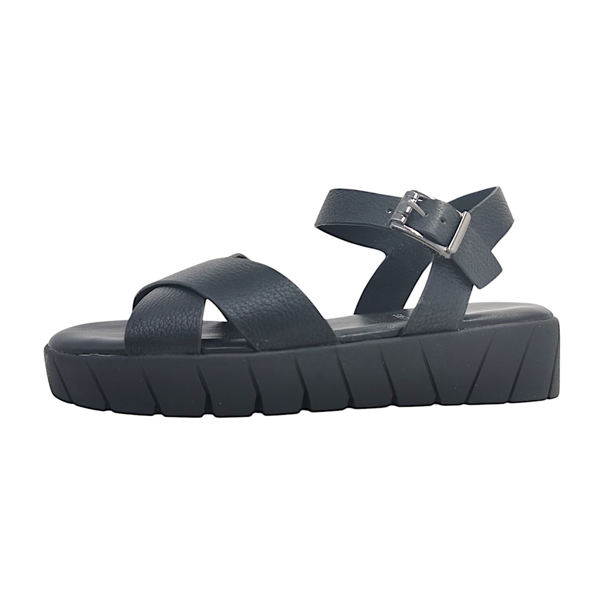 s.Oliver Damenschuhe Sandalen Hoch Sandalette Schwarz Freizeit