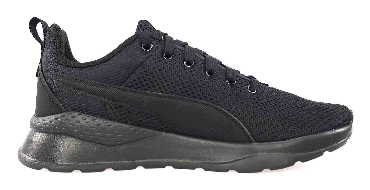 Puma Anzarun Sportschuhe Damen Trainingsschuhe Schwarz Freizeit (Black 001, Größe 37 EU)