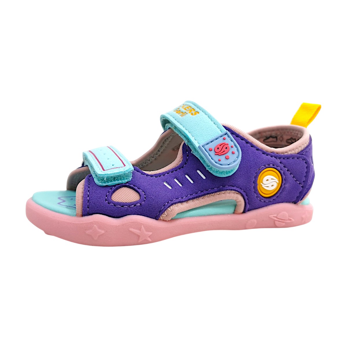 Dockers by Gerli Kinderschuhe Mädchen Sandale Mehrfarbig Freizeit (lila 750, Größe 25 EU)