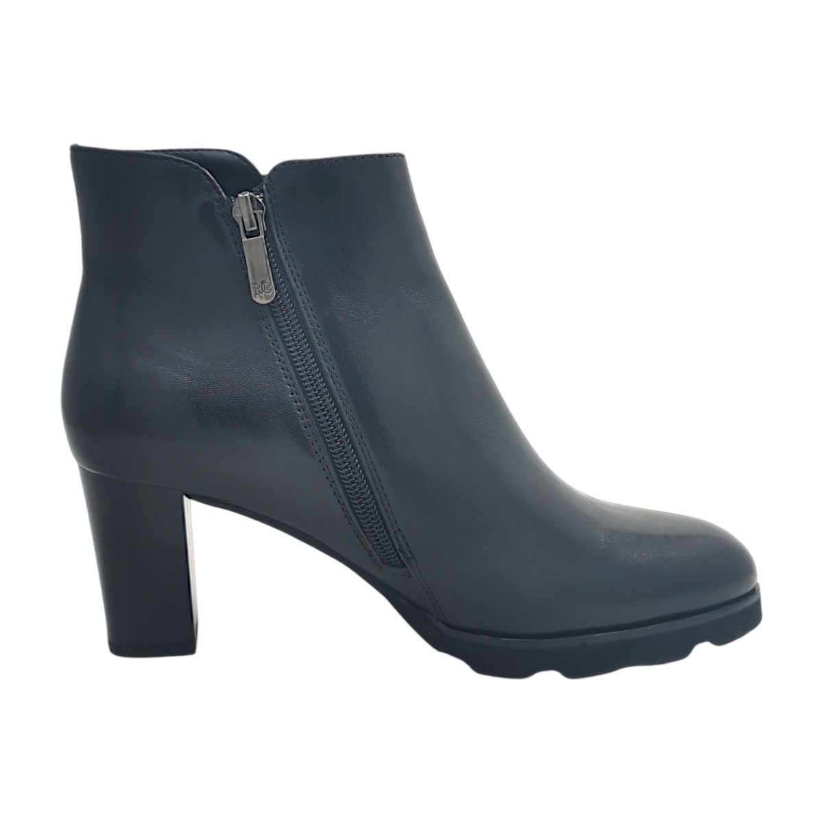 regarde le ciel Damenschuhe Stiefeletten Schwarz Freizeit (Black 2695, Größe 39 EU)
