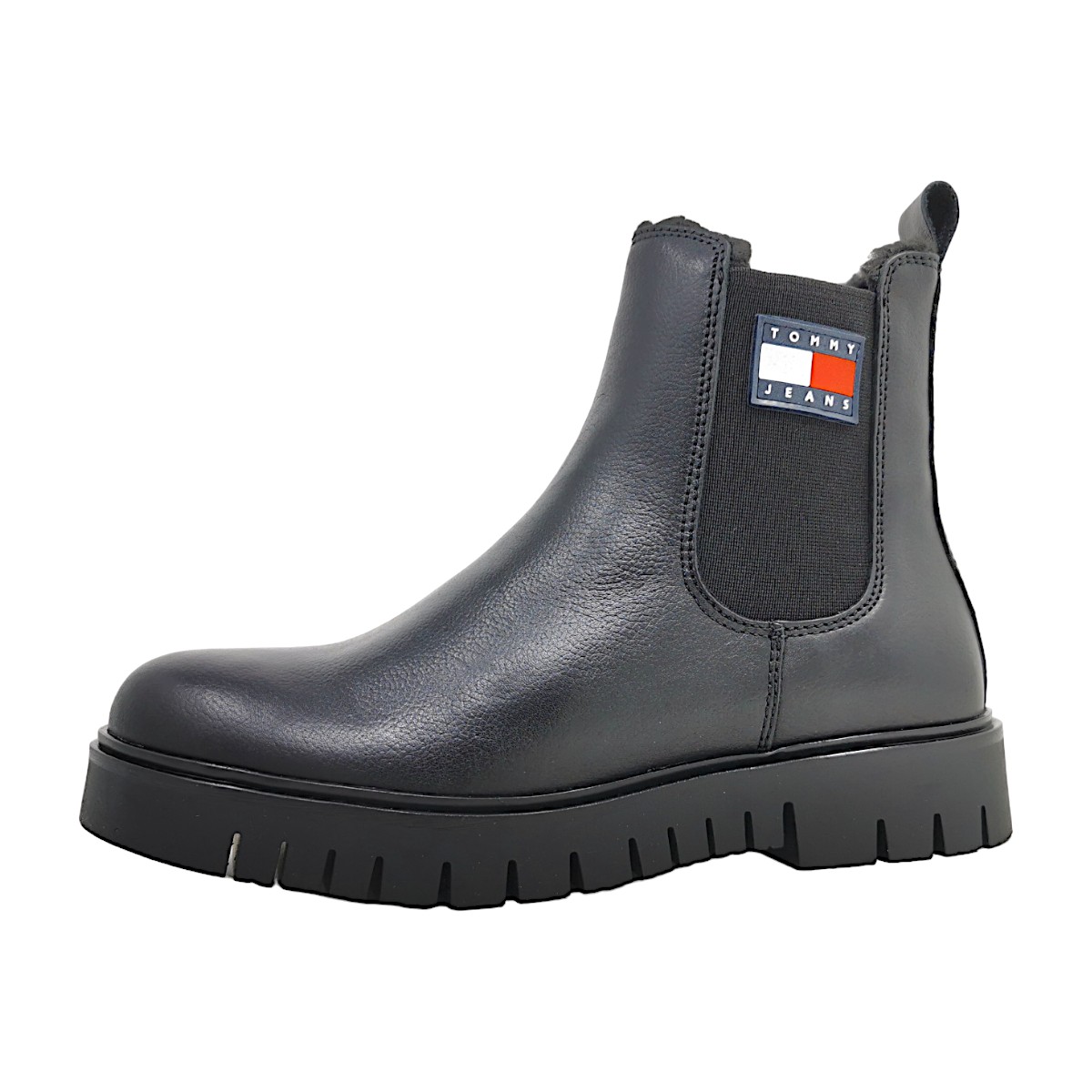 Tommy Hilfiger Oelsea Boots Damenschuhe Stiefel Stiefel Schwarz Freizeit