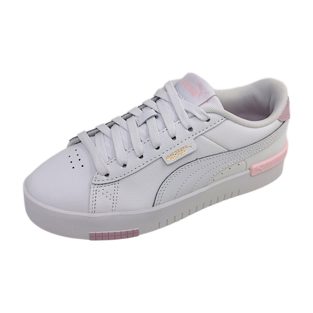 Puma jada Renew Damenschuhe Sneaker Low Weiß Freizeit (019 white gold, Größe 40.5 EU)