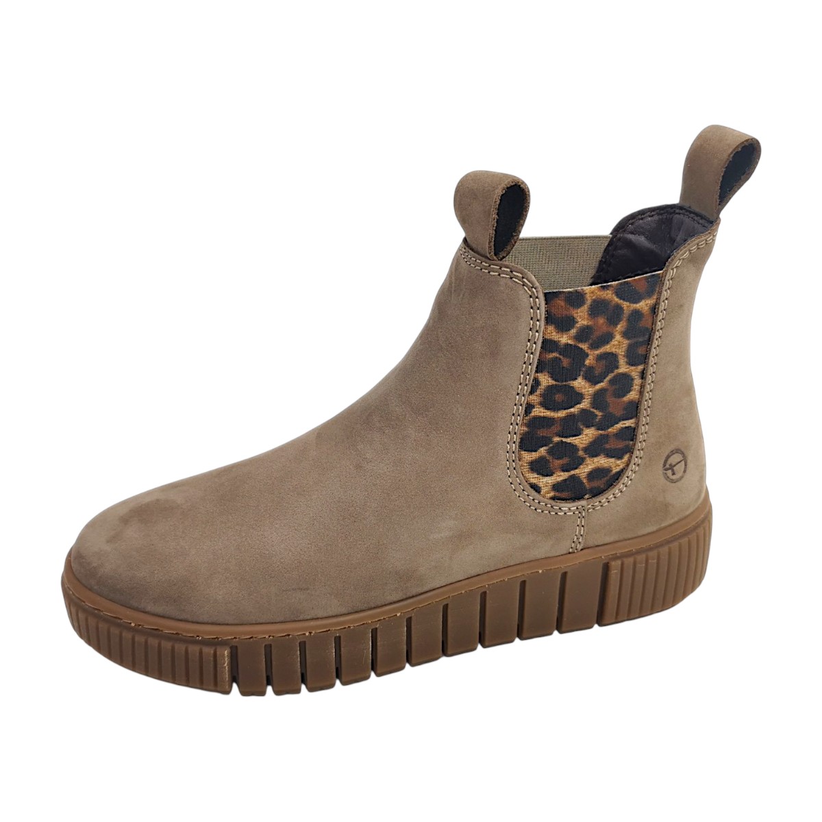 Tamaris 1-25403-43-3Z9 Grau taupe/leopard 3Z9
