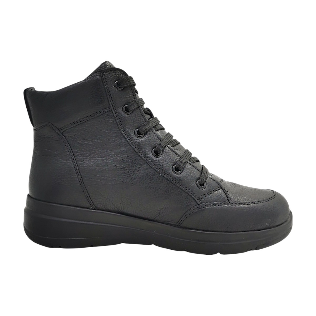 Lark & Finch Glace Pol 2 Damenschuhe Schnürstiefel Schwarz Freizeit (black, Größe 36 EU)