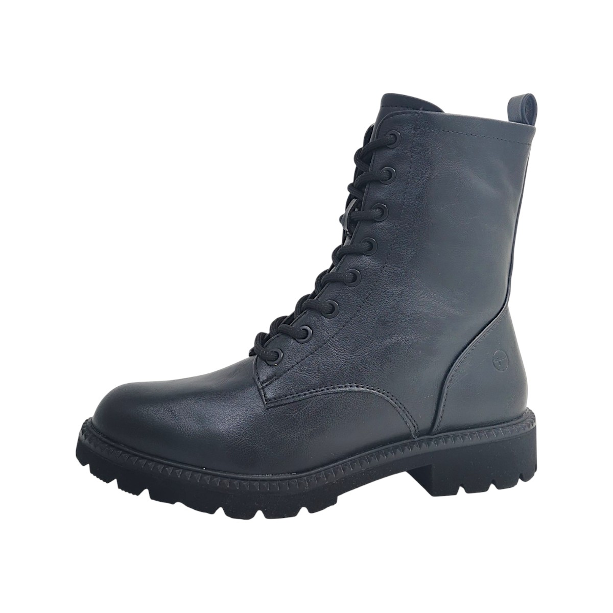 Tamaris Damenschuhe Schnürstiefel Schwarz Freizeit (Black 001, Gr. 1:41)