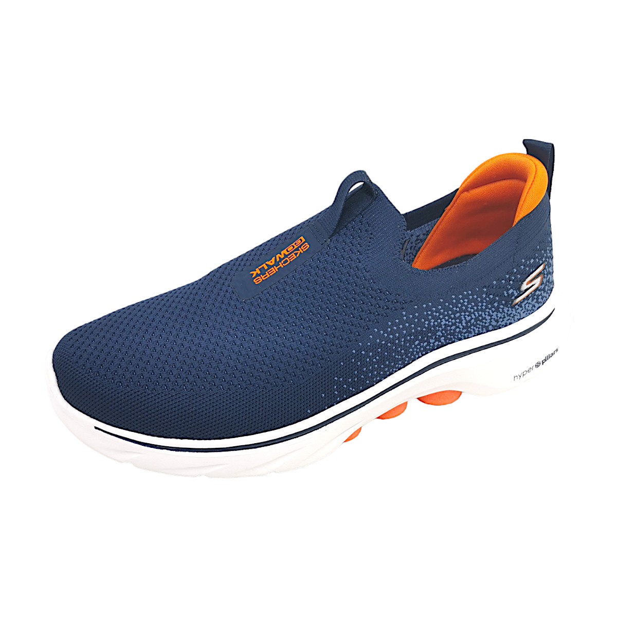 Skechers Go Walk 7 216633 NVOR Blau NVOR navy/orange Skechers Go Walk 7 216633 NVOR Blau NVOR navy/orange