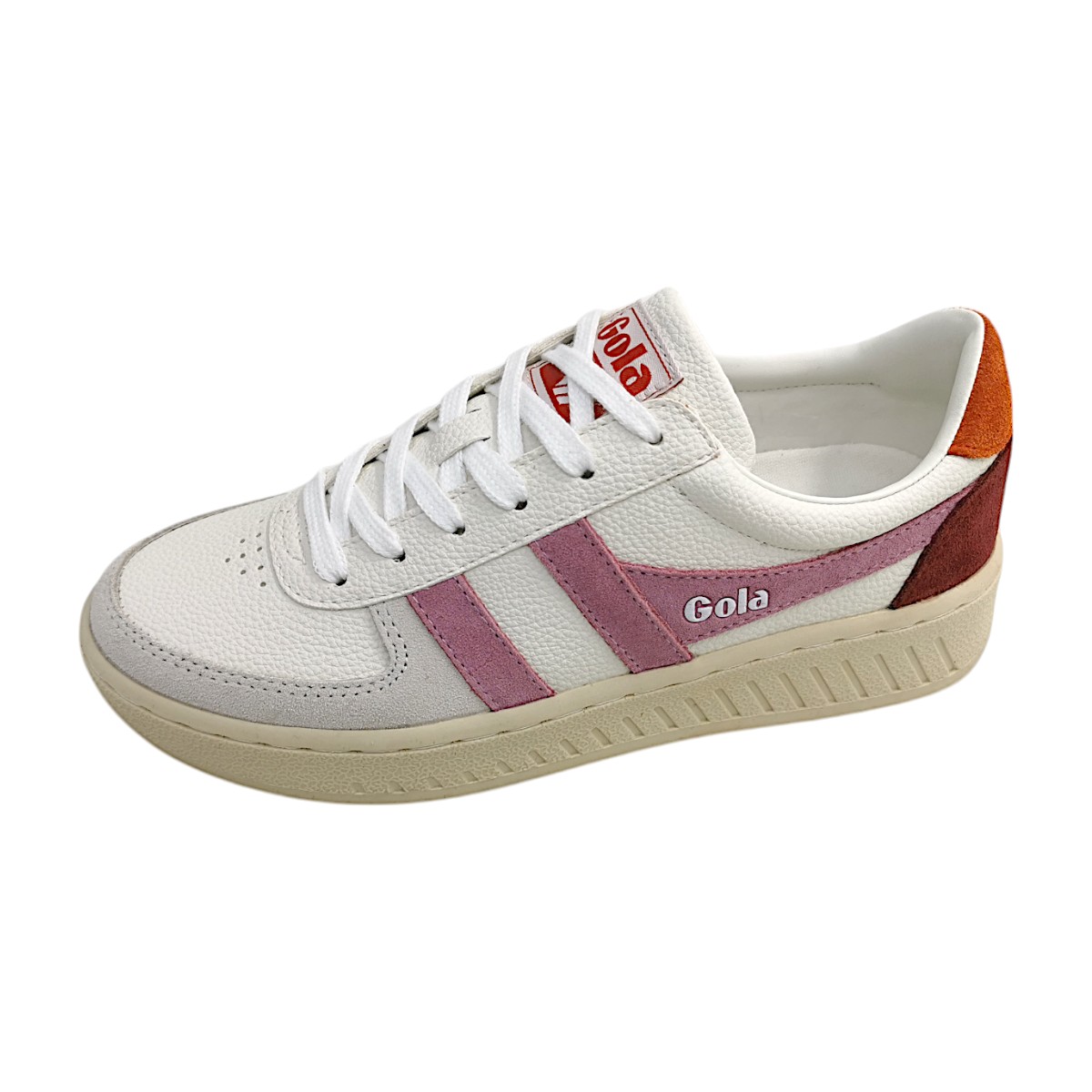 Gola Grand Slam Trident CLA415HK Weiß white/candy/orange