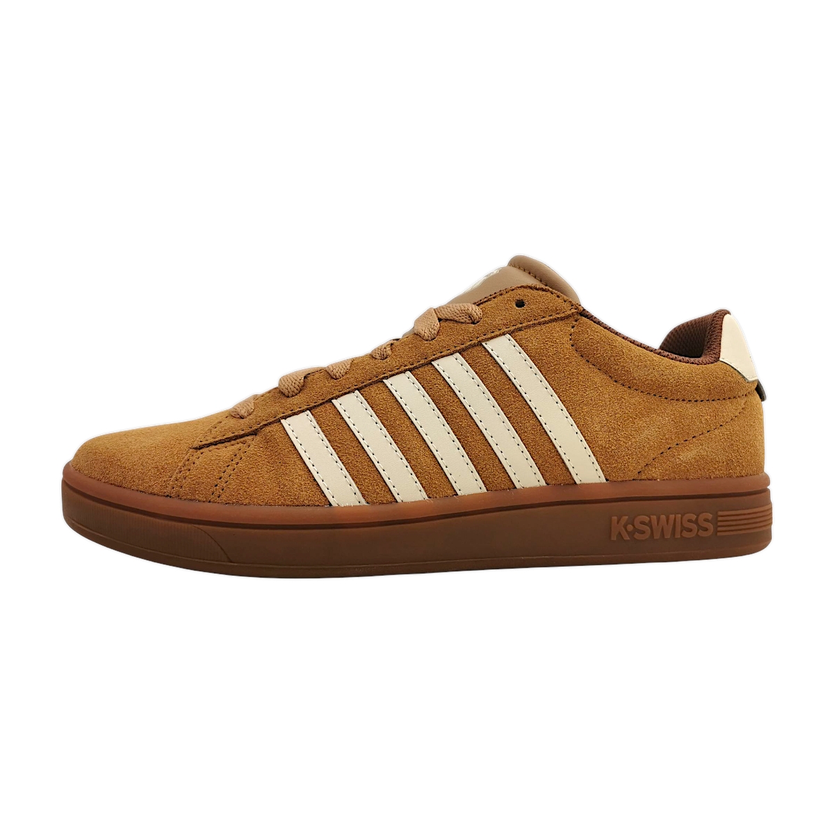 K-Swiss Court Tiebreak II SDE Sportschuhe Herren Sneaker sportlicher Schnürer Braun Freizeit K-Swiss Court Tiebreak II SDE Sportschuhe Herren Sneaker sportlicher Schnürer Braun Freizeit