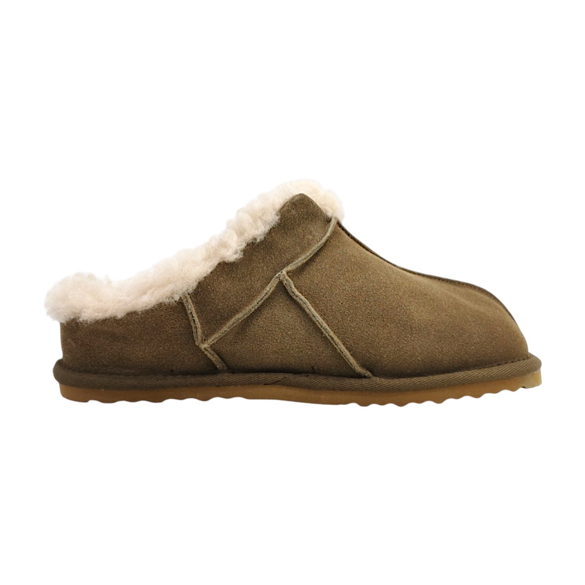 OOG Damenschuhe Hausschuhe Braun Freizeit (khaki, Größe 42 EU)