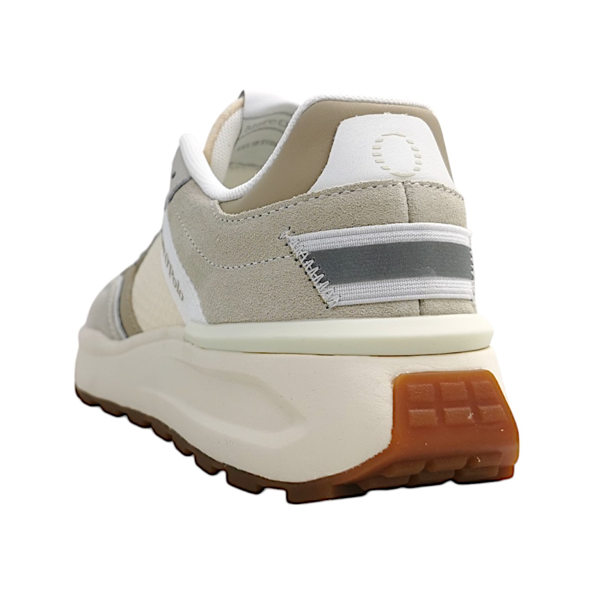 Marc O'Polo Damenschuhe Schnürschuhe Sportive Beige Freizeit (natural cotton/silver 624, Größe 39 EU) Marc O'Polo Damenschuhe Schnürschuhe Sportive Beige Freizeit (natural cotton/silver 624, Größe 39 EU)