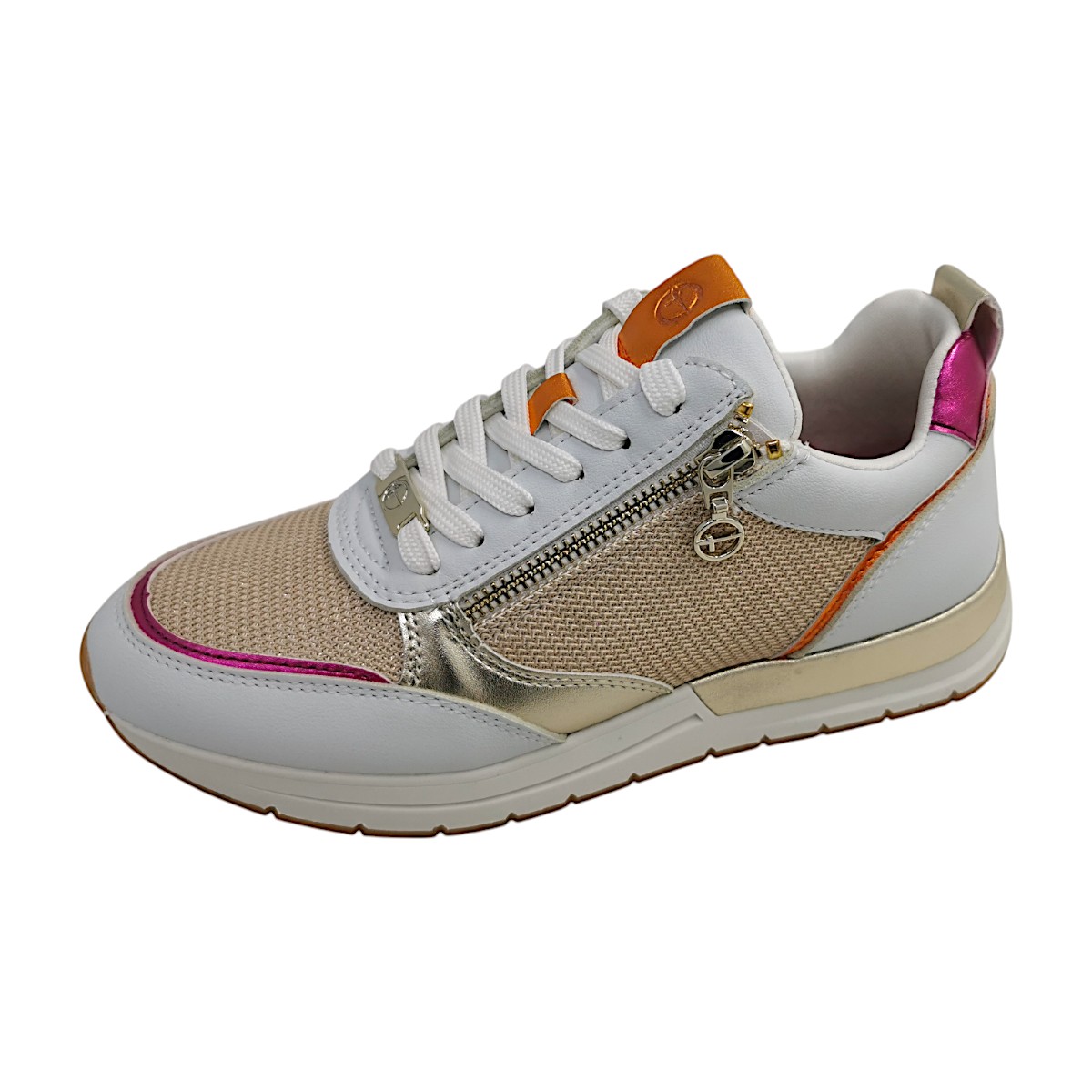 Tamaris 1-23732-41-132 Weiß white/gold 132