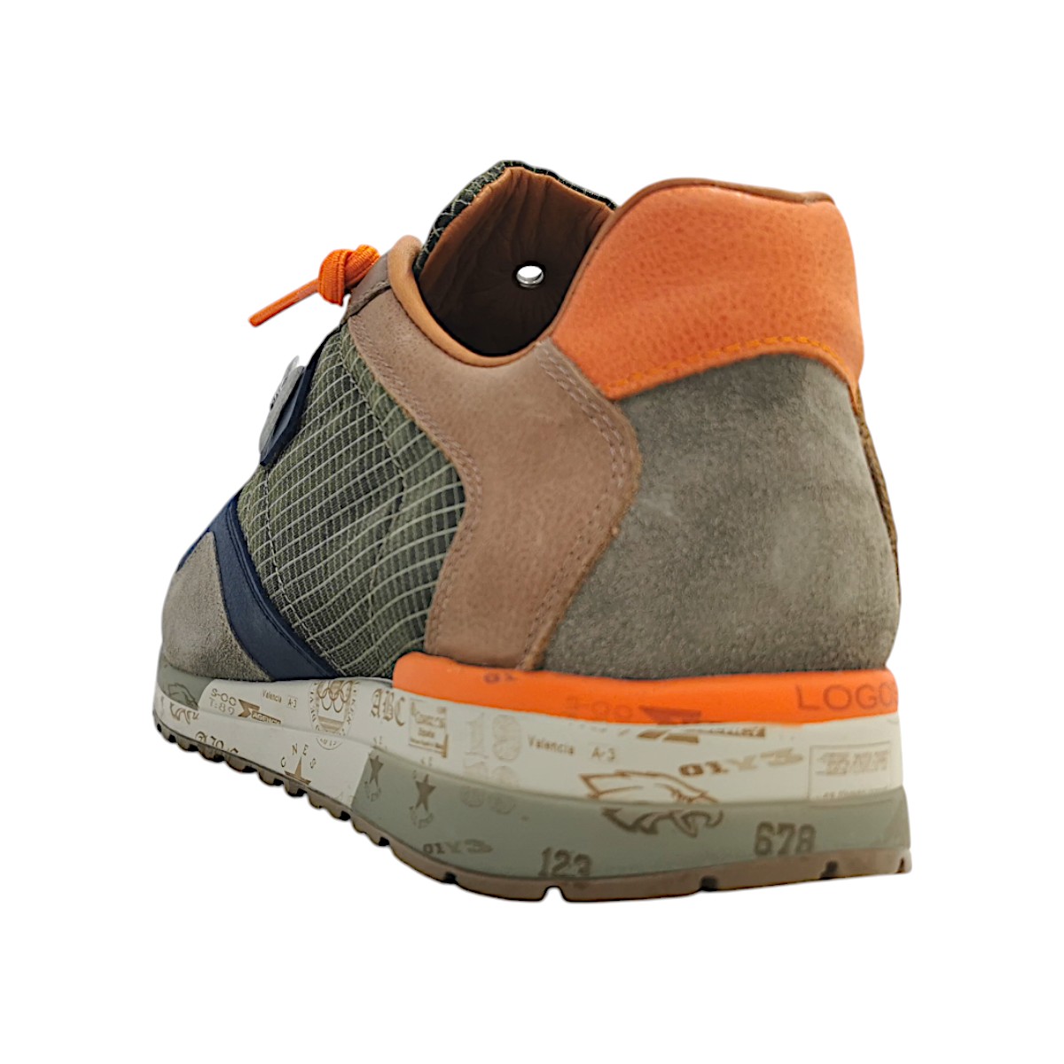 Cetti C848XL Mehrfarbig ante grid kaki