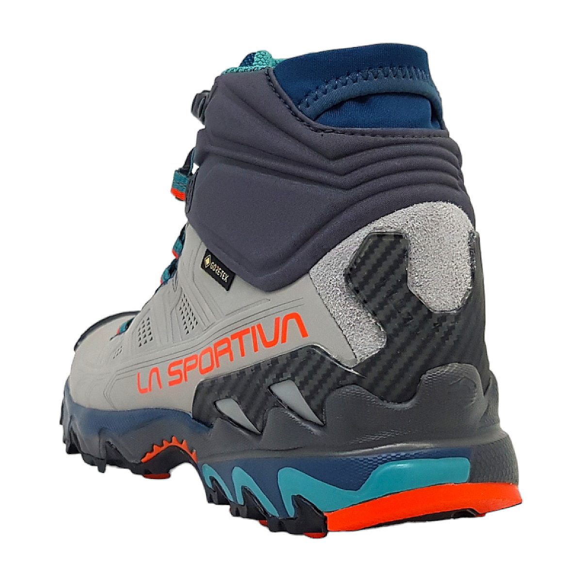 La Sportiva Ultra Raptor II Mid Won 34L901322 Grau grey/ cherry tomato La Sportiva Ultra Raptor II Mid Won 34L901322 Grau grey/ cherry tomato