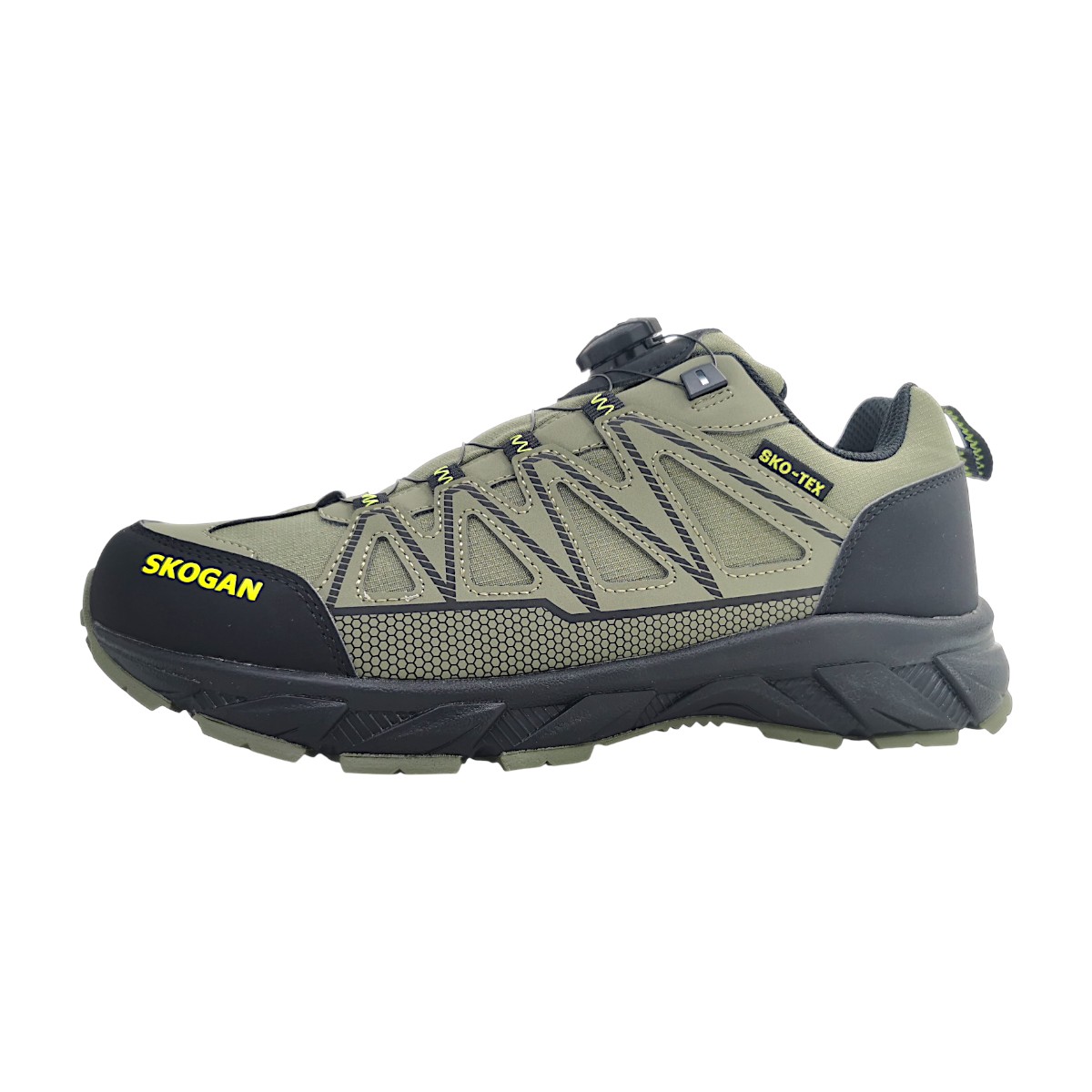Skogan Paanas Sportschuhe Damen Outdoorschuhe Wanderschuh Grün Freizeit