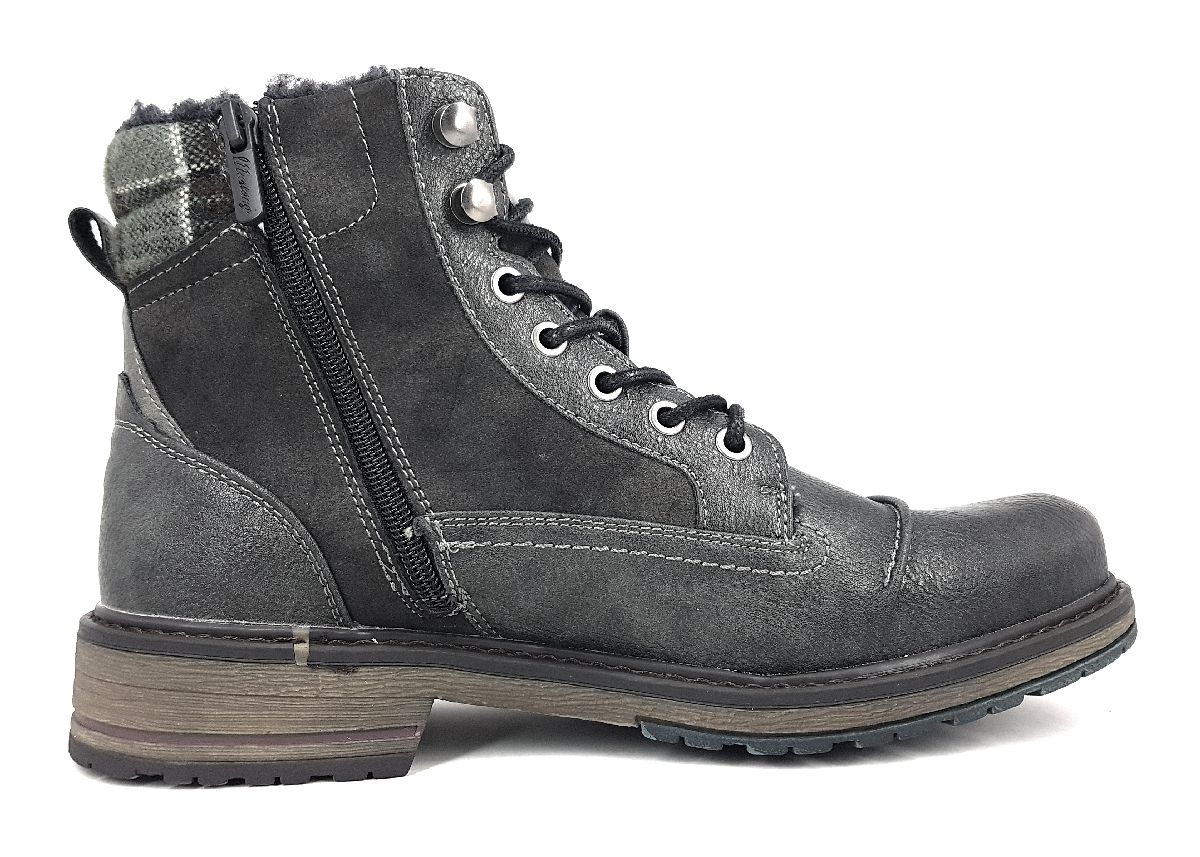 Mustang H2 Kurzschaftstiefel WF 4157-605-259 Grau 259 graphite Mustang H2 Kurzschaftstiefel WF 4157-605-259 Grau 259 graphite