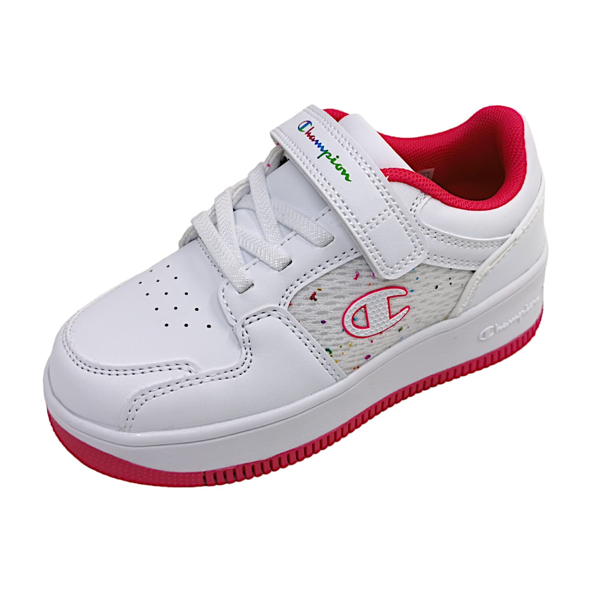 Champion REBOUND PLATFORM ABSTRACT S32851-CHA-WW010 Weiß WW010 WHT/ FUCSIA Champion REBOUND PLATFORM ABSTRACT S32851-CHA-WW010 Weiß WW010 WHT/ FUCSIA