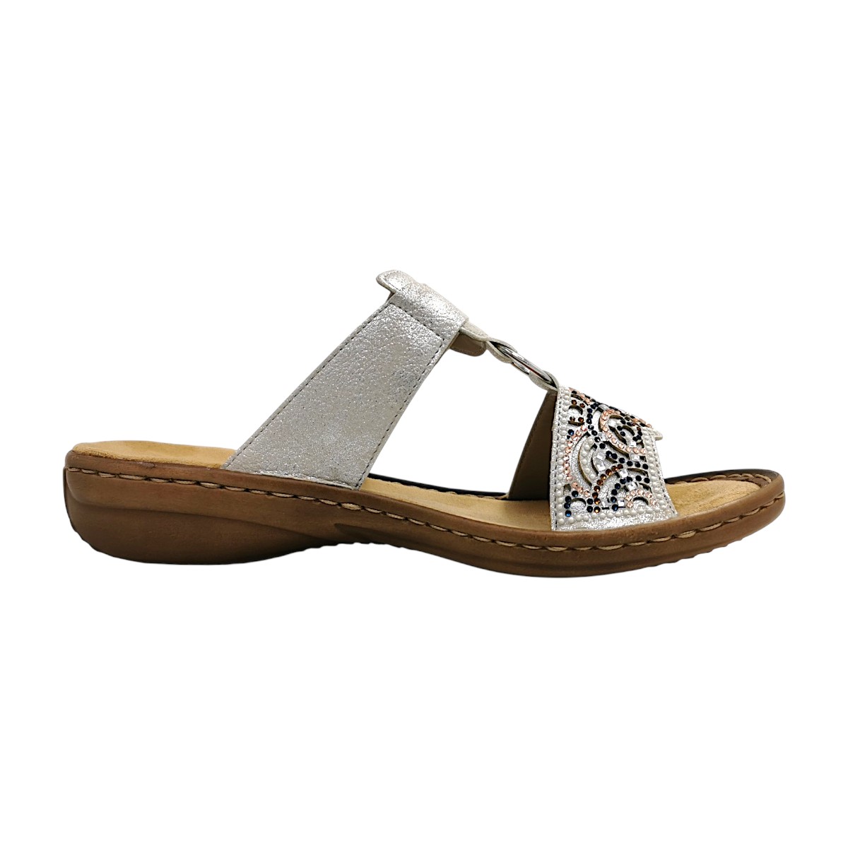 Rieker 608K2-40 Silber fog/silver 40