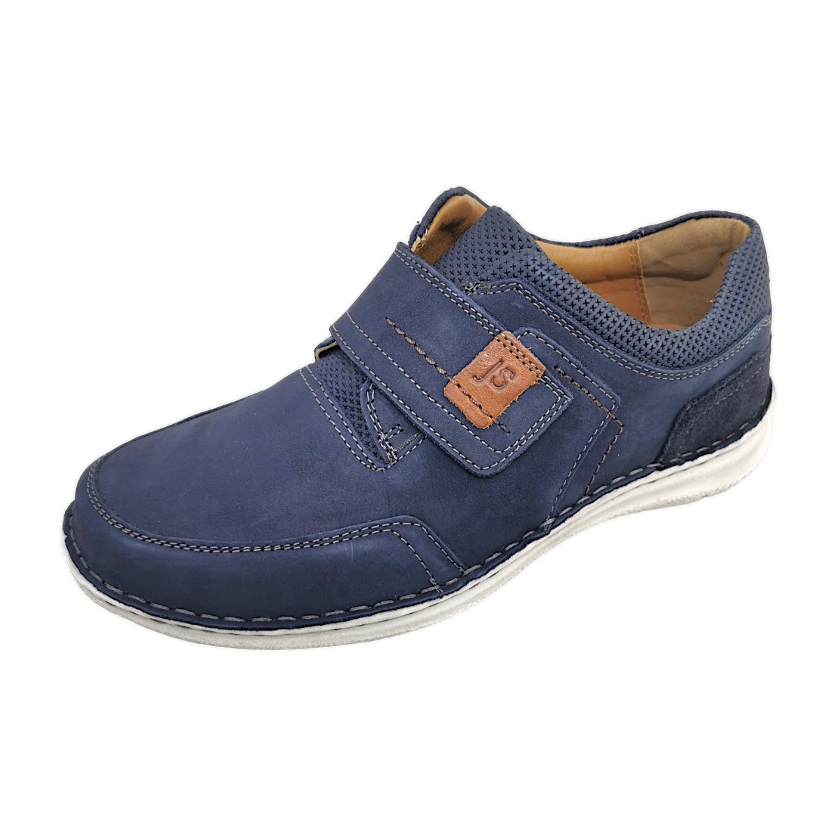 Josef Seibel Anvers 83 Herrenschuhe Slipper Blau Freizeit (506 dunkelblau, Größe 41 EU)