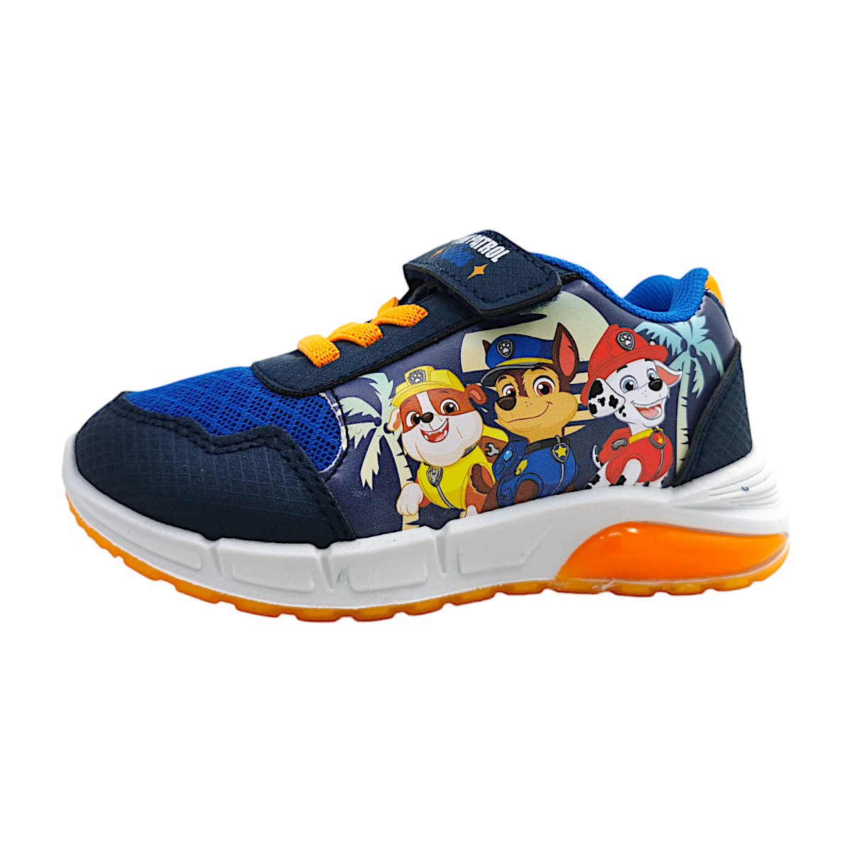 Leomil Kinderschuhe Burschen Halbschuhe Klettschuh Blau Freizeit