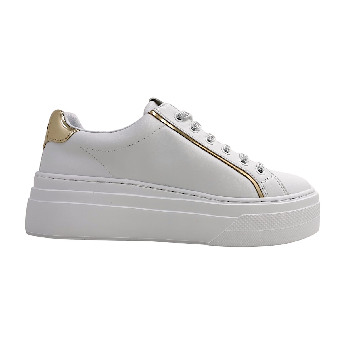 Guess Ameria FLJMRIELE12 Weiß white/platino WHPLA