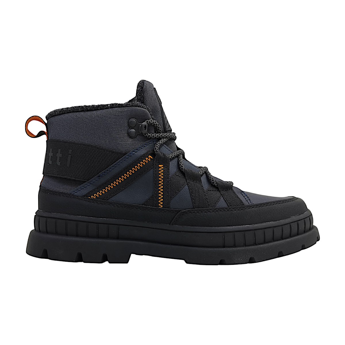Bugatti Herrenschuhe Schnürstiefel Braun Freizeit (dark blue 4100, Größe 46 EU)
