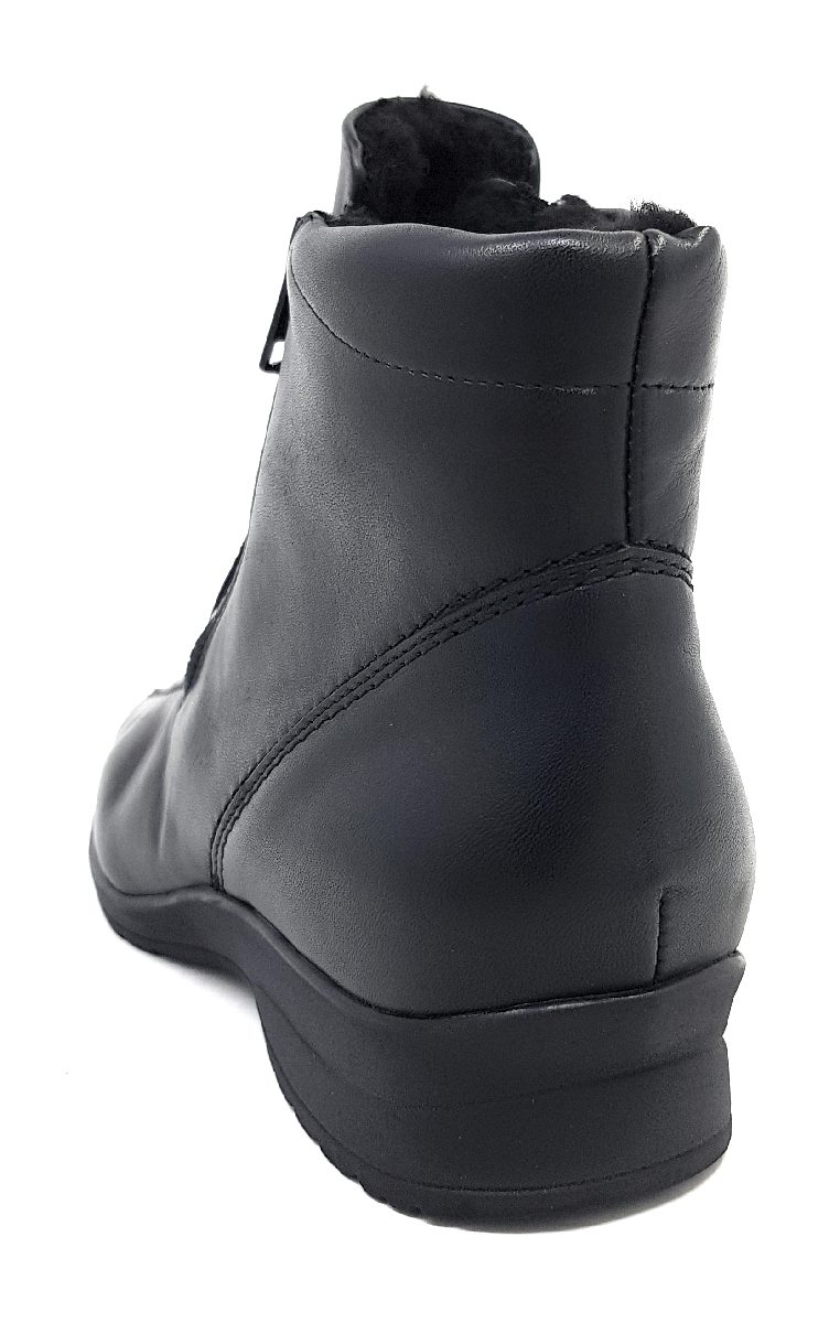 Semler Karolin-Stf. Damenschuhe Stiefeletten Reißverschluss Schwarz (001- Schwarz, Größe 41 EU)