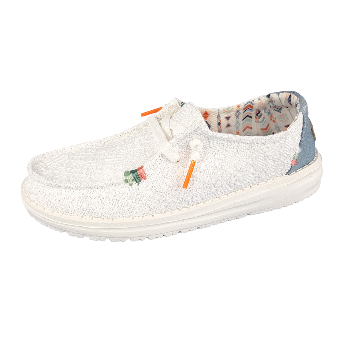 Hey Dude Wendy Boho 40054-1KF Weiß 1KF White Crochet Hey Dude Wendy Boho 40054-1KF Weiß 1KF White Crochet
