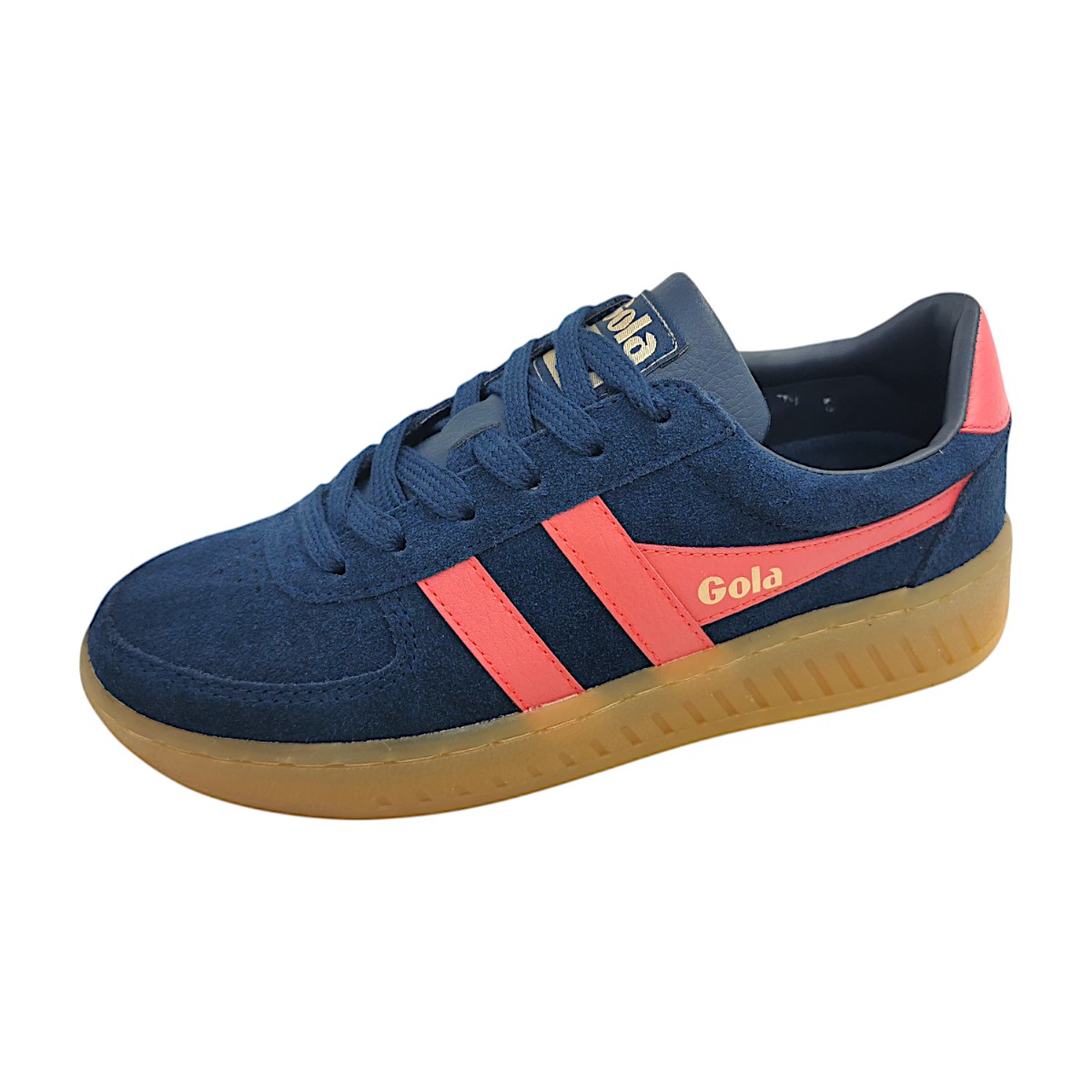 Gola Grandslam Suede CLA589EU Blau navy/coral