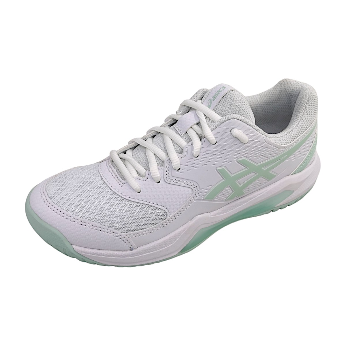 Asics GEL-DEDICATE 8 1042A237 Weiß 102- White/Pale Blue Asics GEL-DEDICATE 8 1042A237 Weiß 102- White/Pale Blue