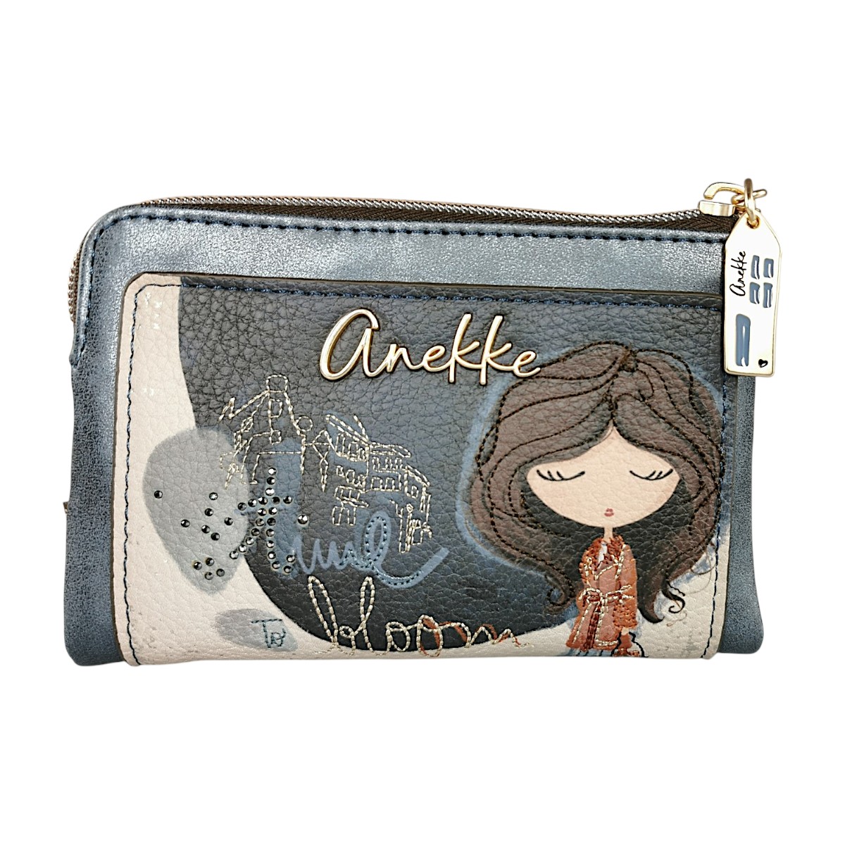 Anekke Damenaccessoires Geldbeutel Blau