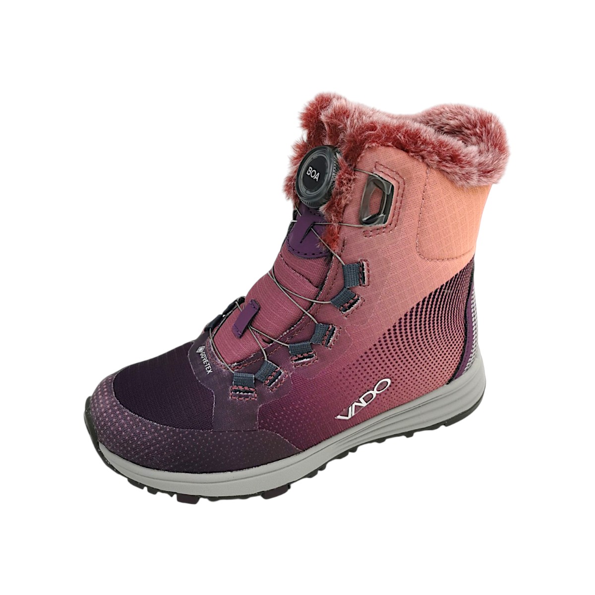 Vado Wendy High Boa Kinderschuhe Mädchen Winterstiefel Rosa Freizeit (berry salmon 344, Gr. 1:31) Vado Wendy High Boa Kinderschuhe Mädchen Winterstiefel Rosa Freizeit (berry salmon 344, Gr. 1:31)