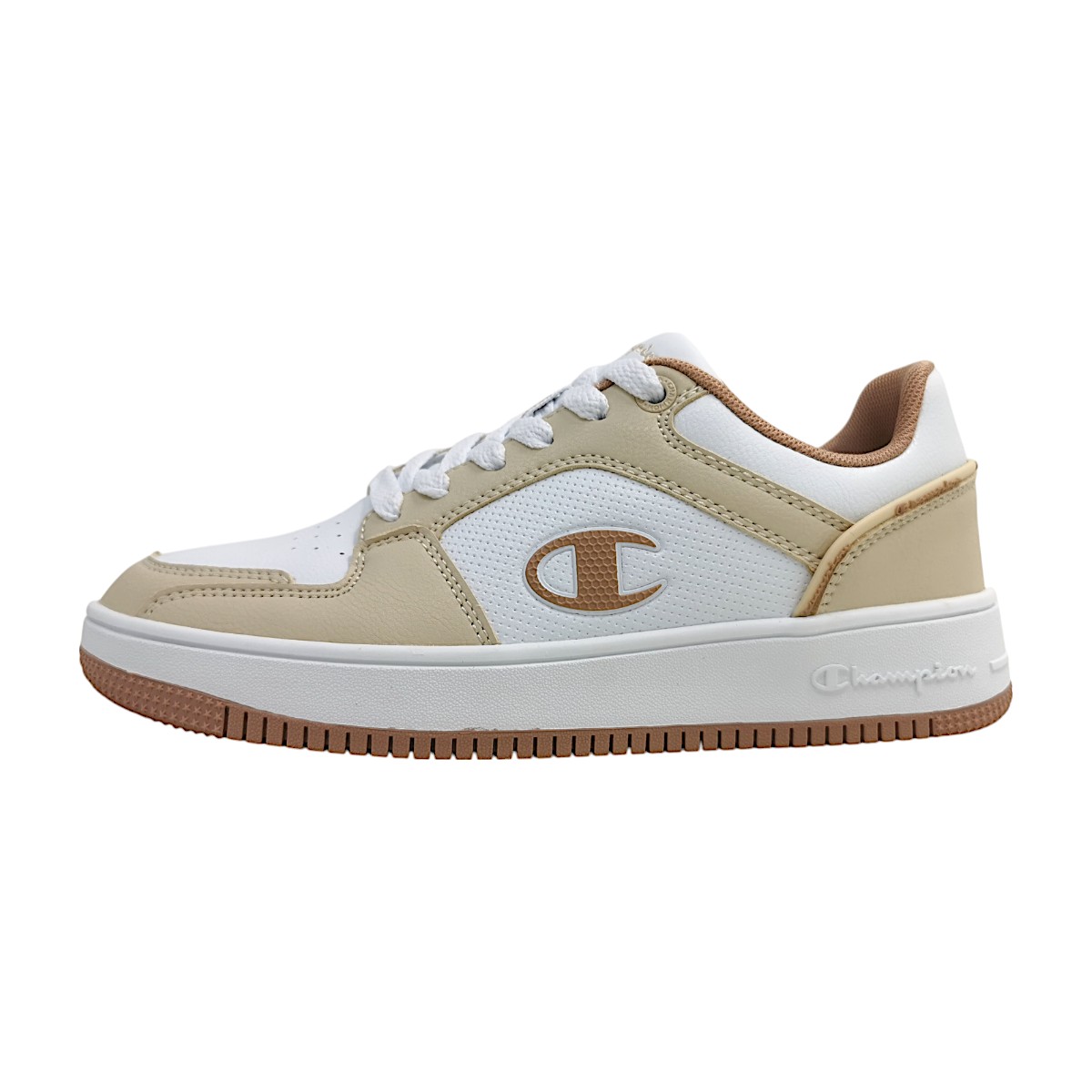 Champion RD18 2.0 Low Sportschuhe Damen Sneaker sportlicher Schnürer Weiß Freizeit