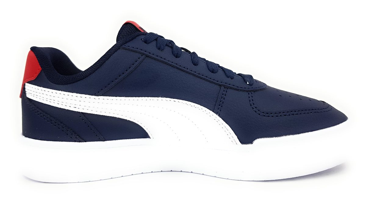 Puma Caven JR 382056/07 Blau 07 peacoat/white/red