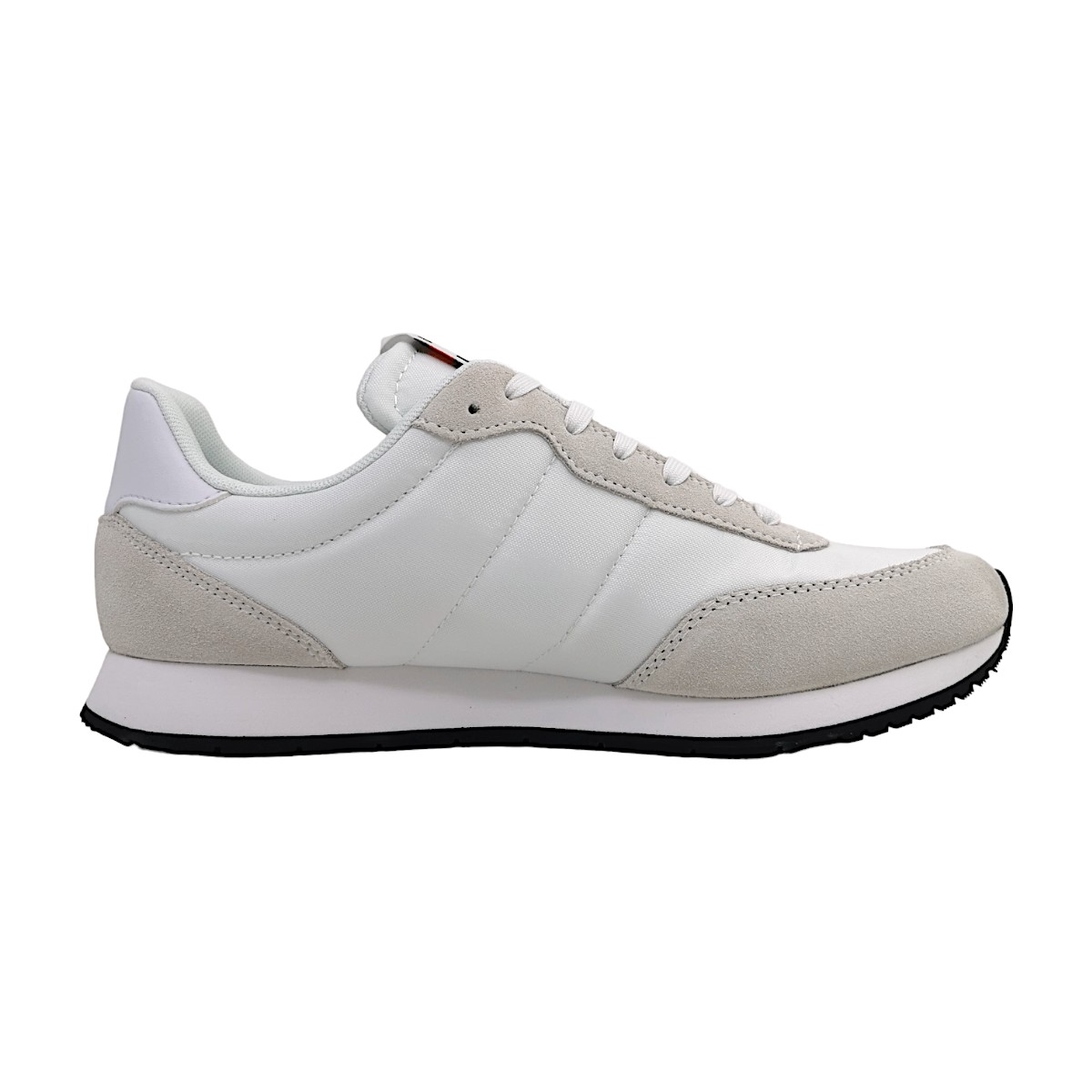 Tommy Hilfiger Herrenschuhe Für lose Einlagen sportlicher Schnürer Weiß Freizeit (YBR Weiß, Größe 45 EU) Tommy Hilfiger Herrenschuhe Für lose Einlagen sportlicher Schnürer Weiß Freizeit (YBR Weiß, Größe 45 EU)