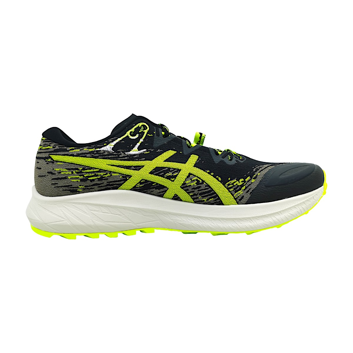 Asics Fuji Lite 5 1011B889 Schwarz 001 black/yellow