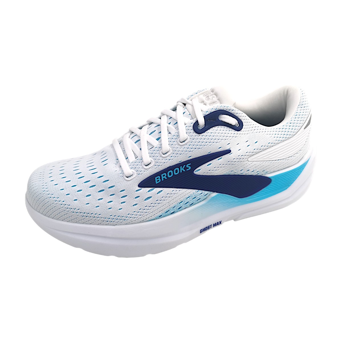 Brooks Ghost Max 3 1104641D Weiß bright/white/blue 178