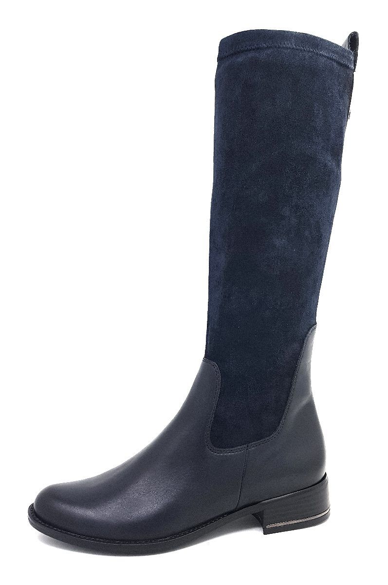 Caprice Caprice Damenschuhe Stiefel Reißverschluss Blau Freizeit (ocean comb 880, Größe 38.5 EU)