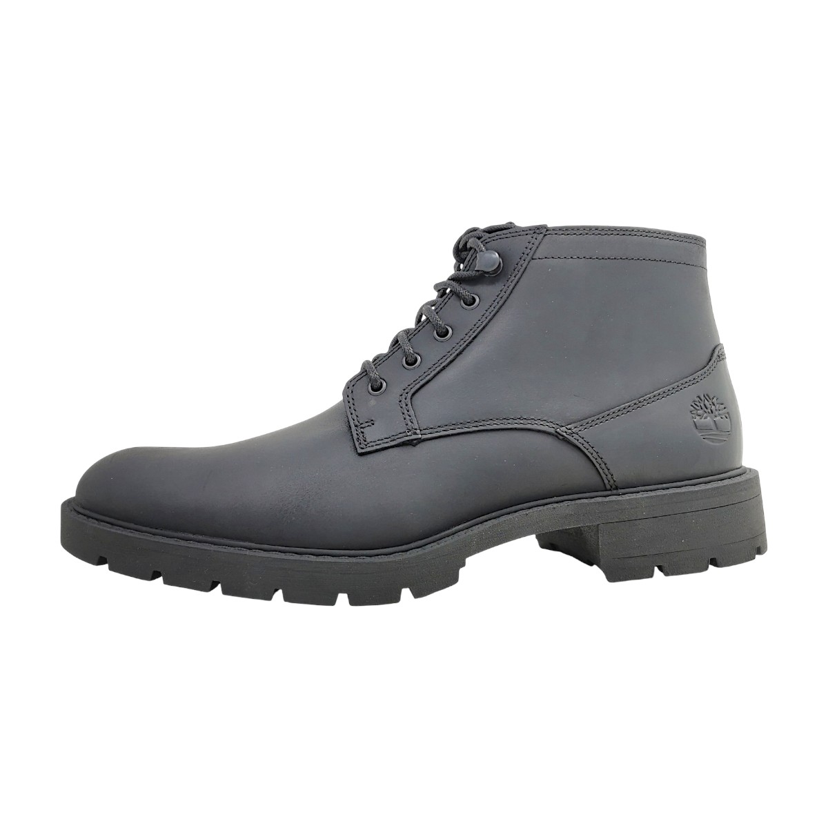Timberland Elmhurst MID Lace up Chuk Herrenschuhe Schnürstiefel Schwarz Freizeit