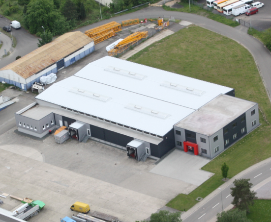 Zentrale von oben