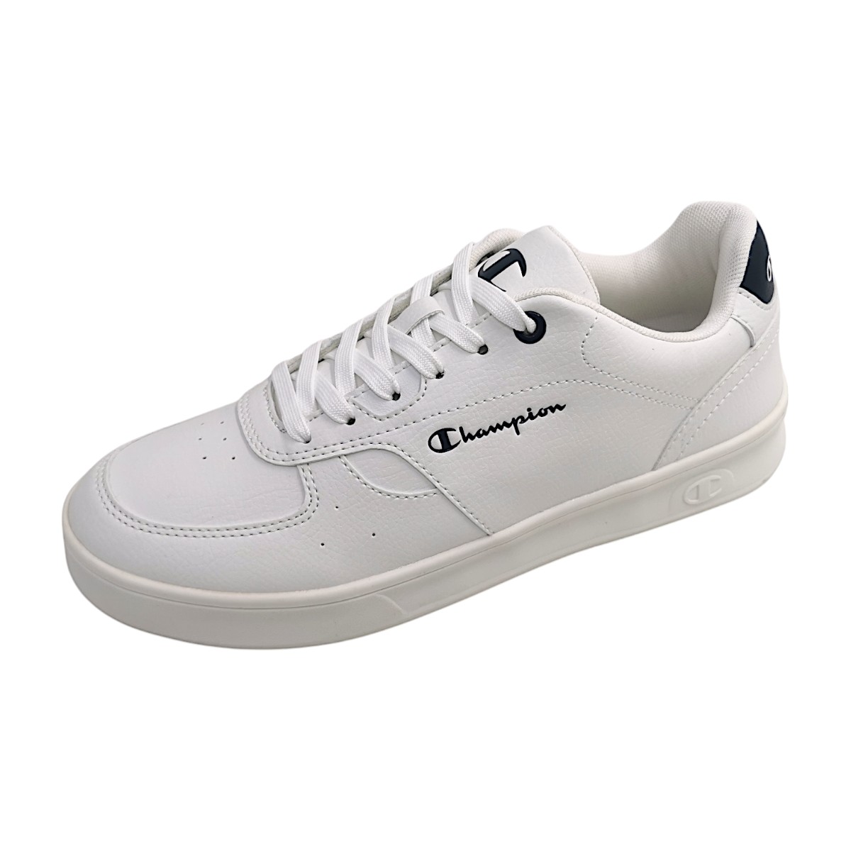 Champion Newman Low Herrenschuhe Schnürschuhe Weiß Freizeit (white WW0016, Größe 45 EU)