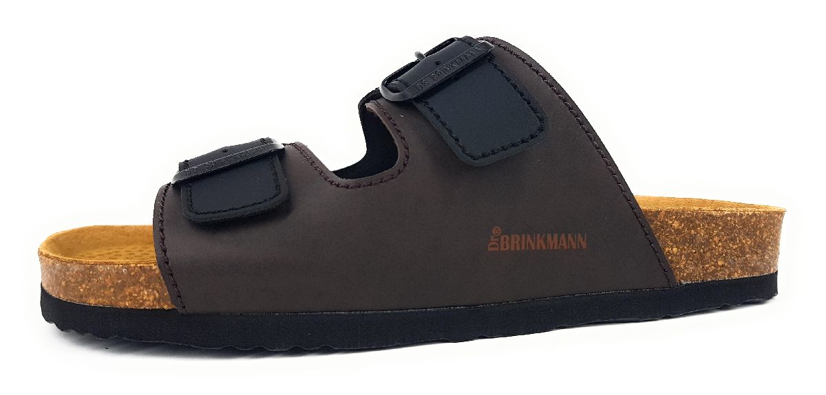 Dr. Brinkmann Herrenschuhe Hausschuhe Pantolette Braun Freizeit