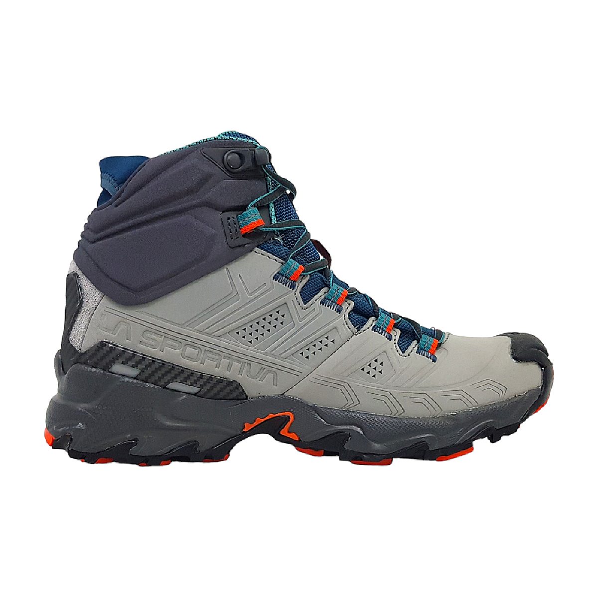La Sportiva Ultra Raptor II Mid Won 34L901322 Grau grey/ cherry tomato La Sportiva Ultra Raptor II Mid Won 34L901322 Grau grey/ cherry tomato