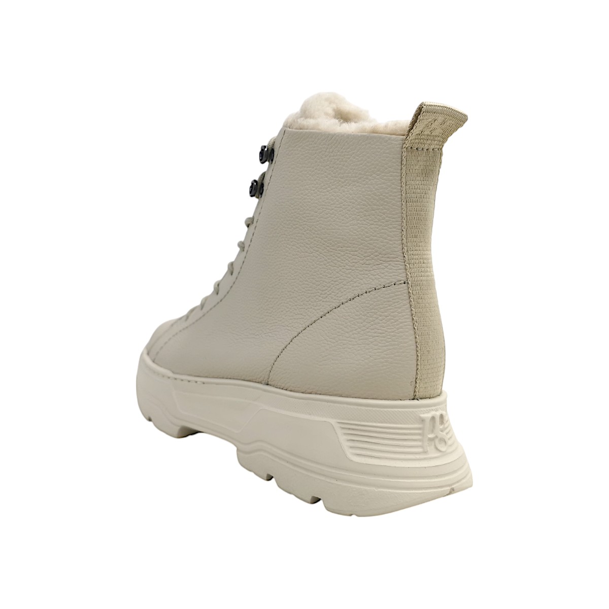 Paul Green Damenschuhe Schnürstiefel Beige Freizeit (Biscuit 04, Gr. 2:7)