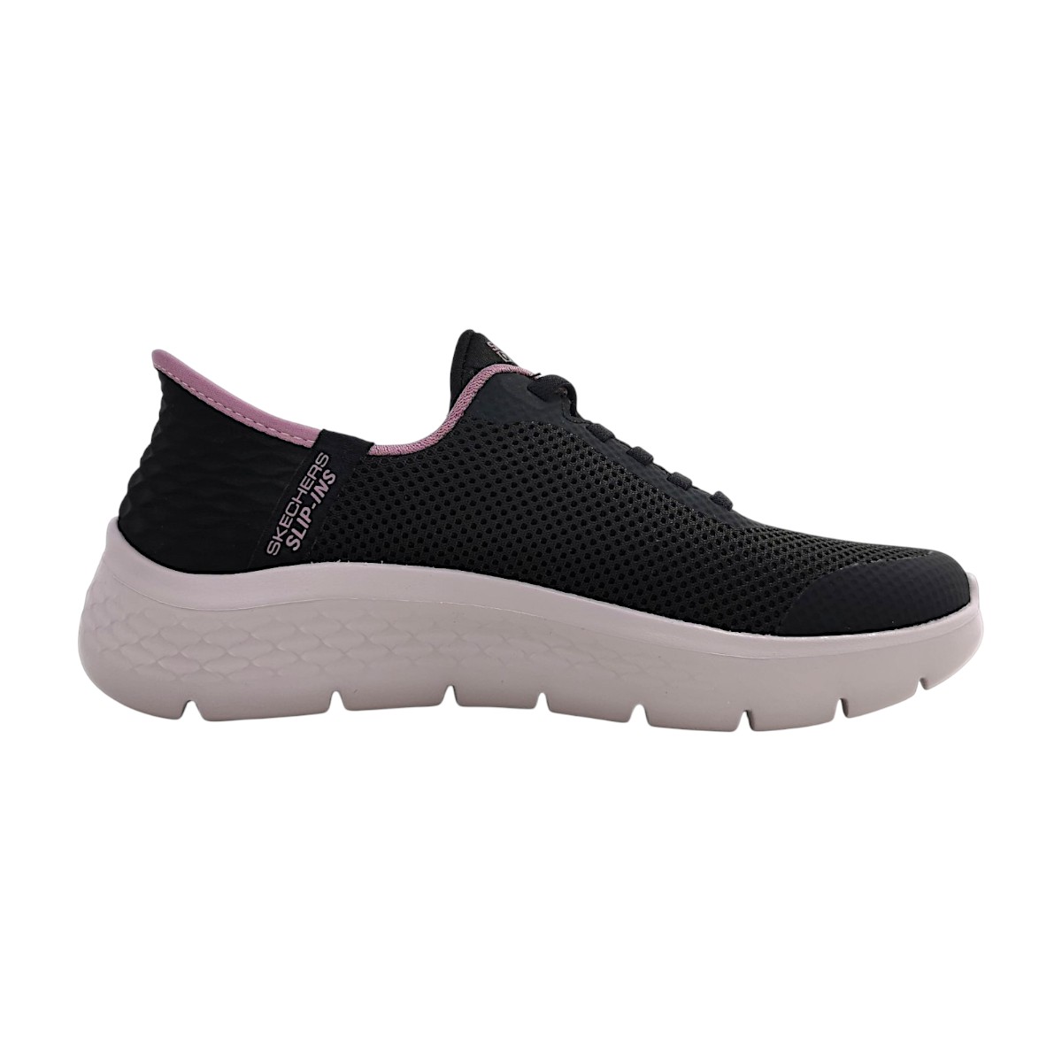 Skechers Go Walk Flex - Grand Entr 124836/BKMV Schwarz Black/Mauve BKMV